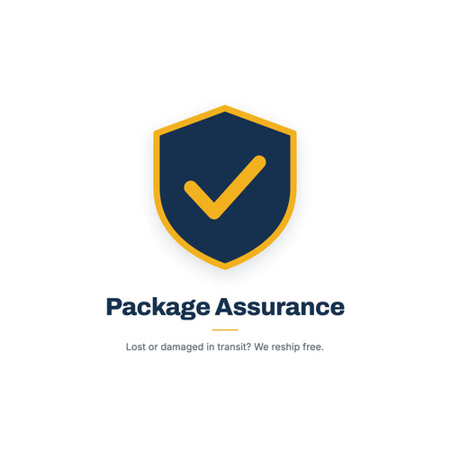 Free replacement if your order is lost, stolen or damaged in transit